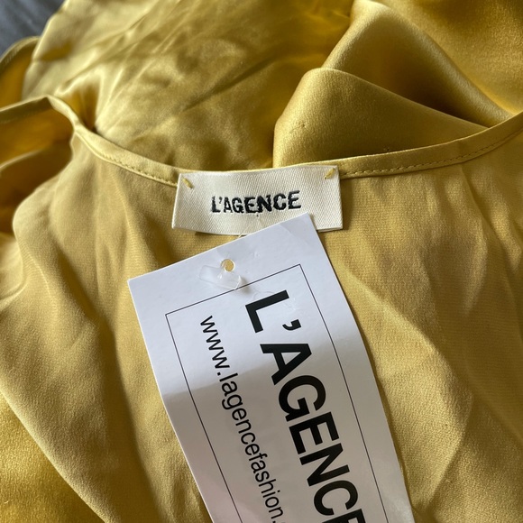 L'AGENCE‎ Akiya Satin Tank Maxi Dress - Picture 5 of 5